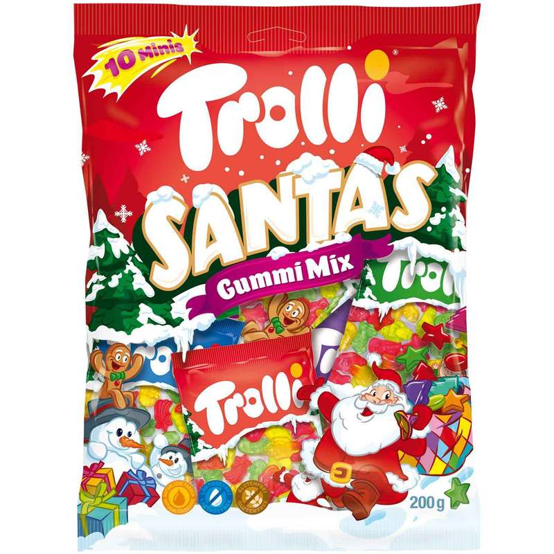Image of Trolli Santas Gummi Mix Minis 10er