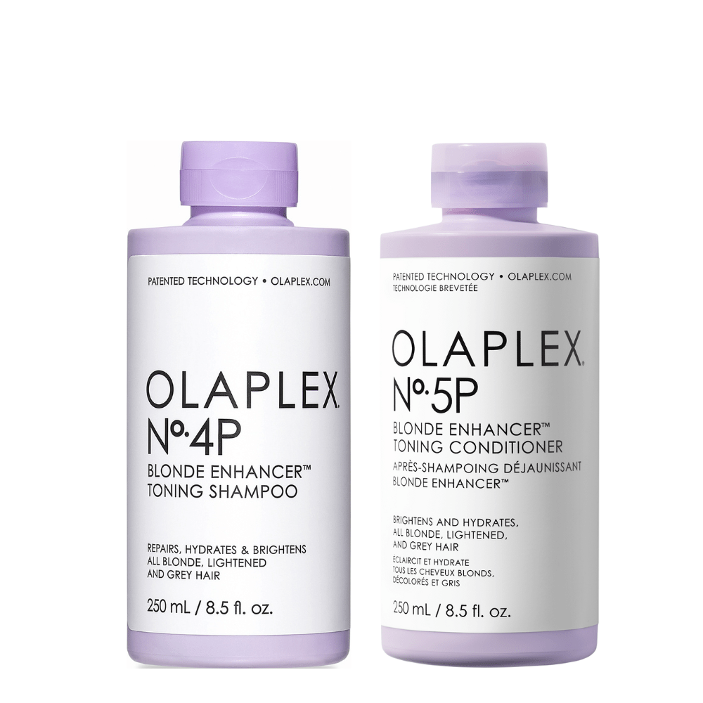 Olaplex No.4p Blonde Shampoo & No.5p Blonde Conditioner Set