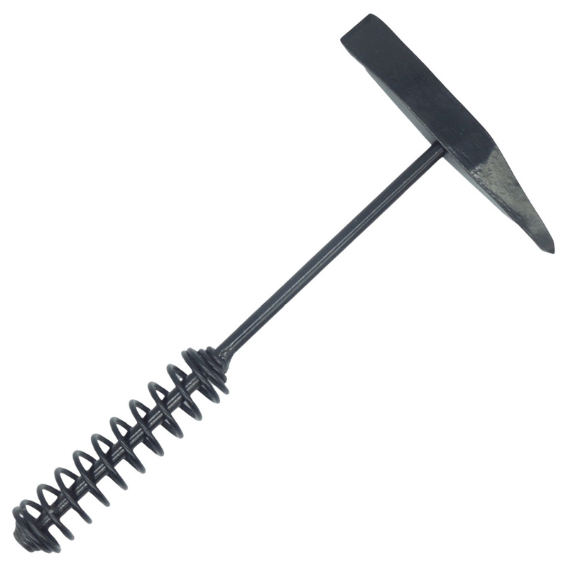 Image of Professional Metal Welding Hammer, Steel, 300g - Weight And Length, Precise Tool For Welders And Diy Enthusiasts For Workshop And Repair Work.