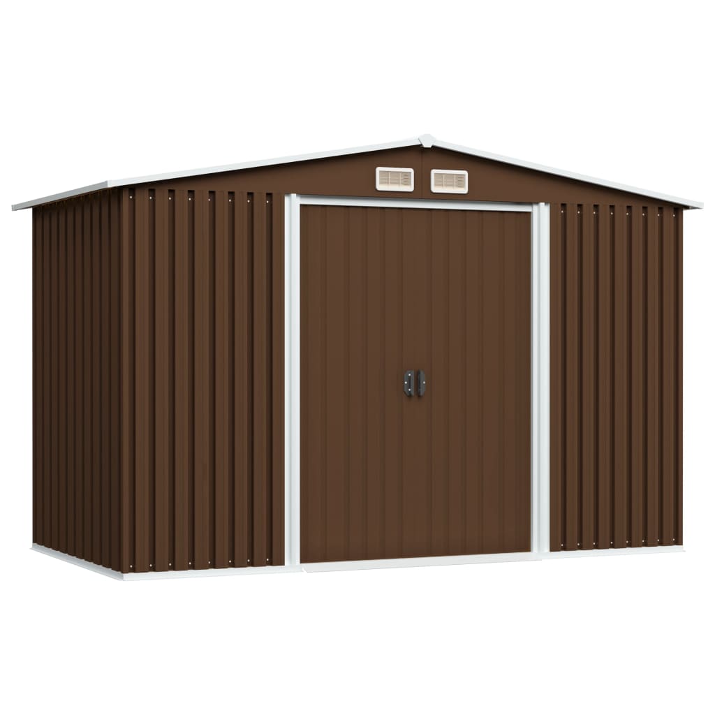 

Tool Shed Brown 257x205x178 Cm Steel