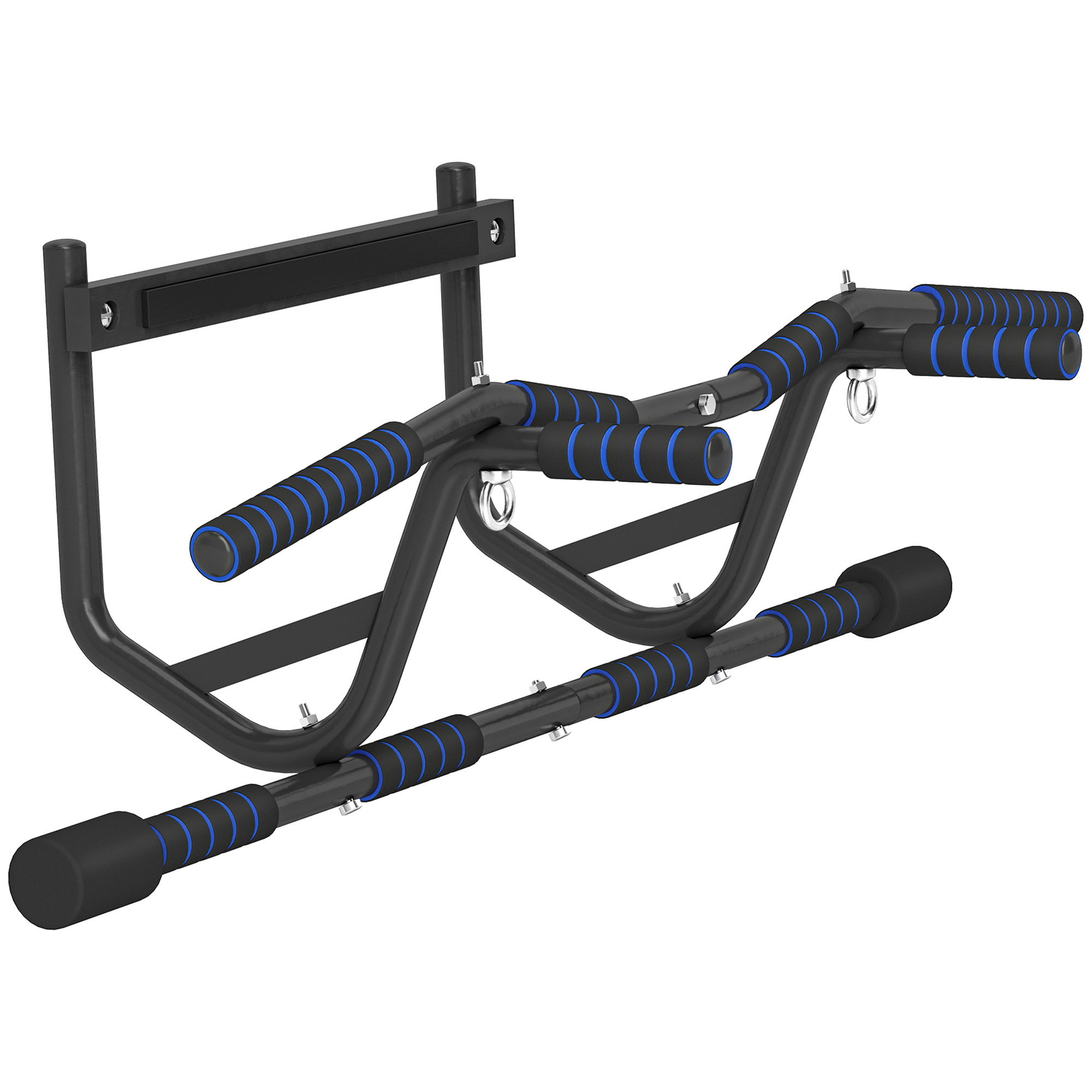 pull up bar doorway with non slip multi grips door frame chin up bar push up stand with anti fall slot for home gym upper body workout details 0