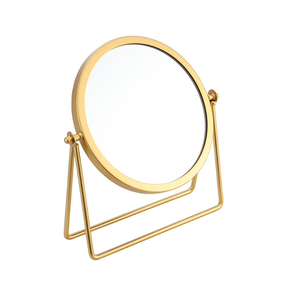 Round Shape Beauty Vanity Mirror with Stand