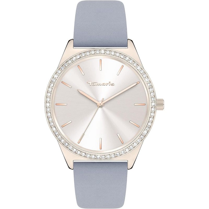 Women'S Analog Wristwatch, Rosé Finish, Modern Design, Elegant Timepiece for All Occasions