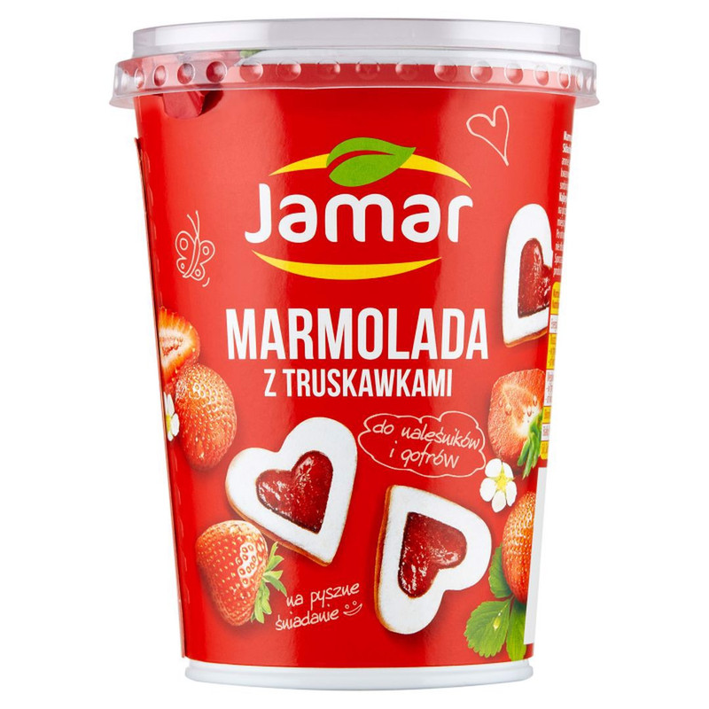 TEMU Jamar Marmalade With Strawberries, 600 G