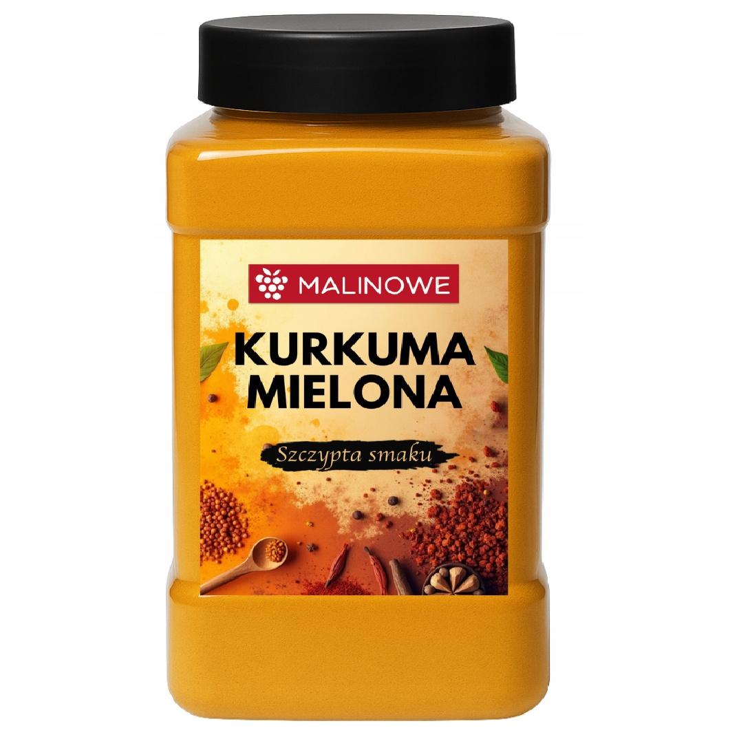 Ground Turmeric 500g Spice Jar With Dispenser
