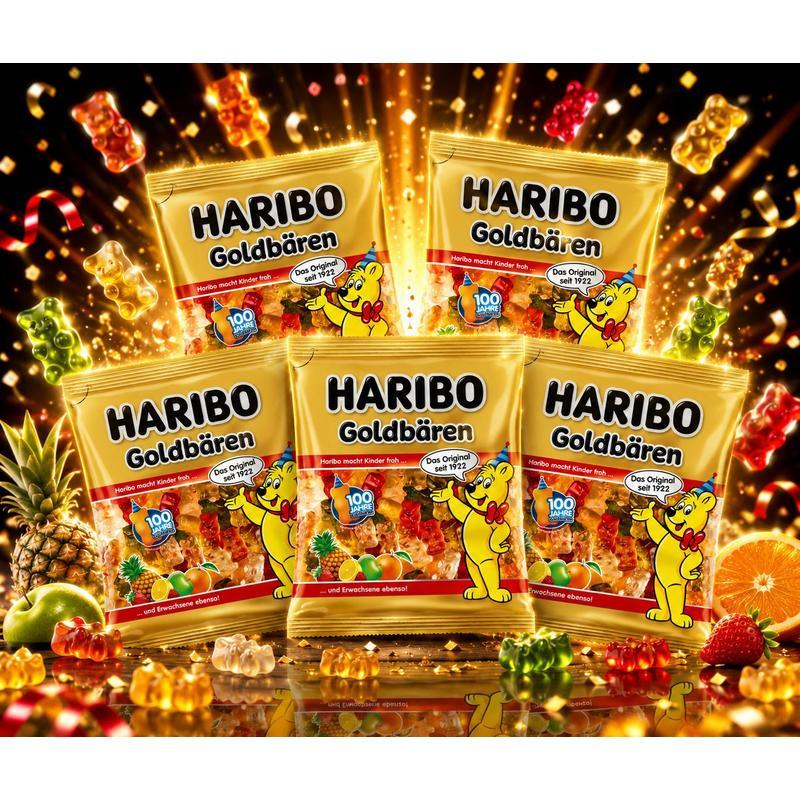 Image of Haribo Gold Bears 5 X 175g