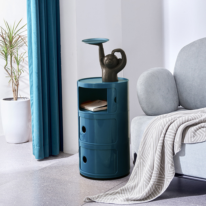 Blue Storage Box, Office Storage Drawers, 2 or 3 Floors
