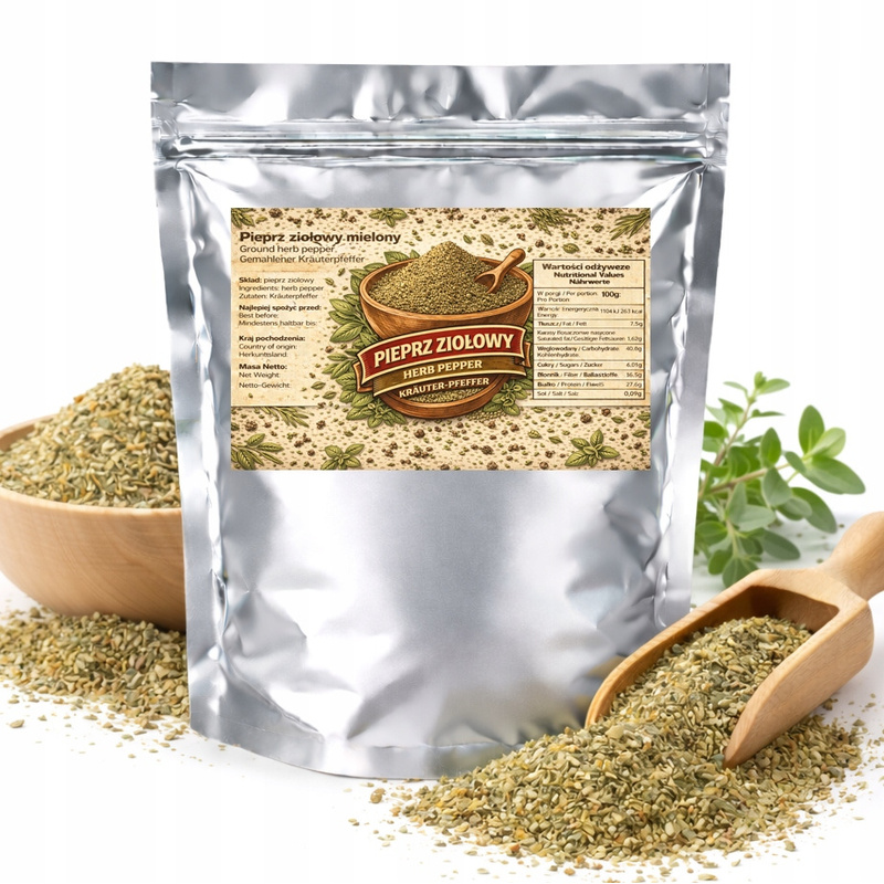 Ground Wild Pepper - Intense Aroma Premium For Meats And Vegetables 200g