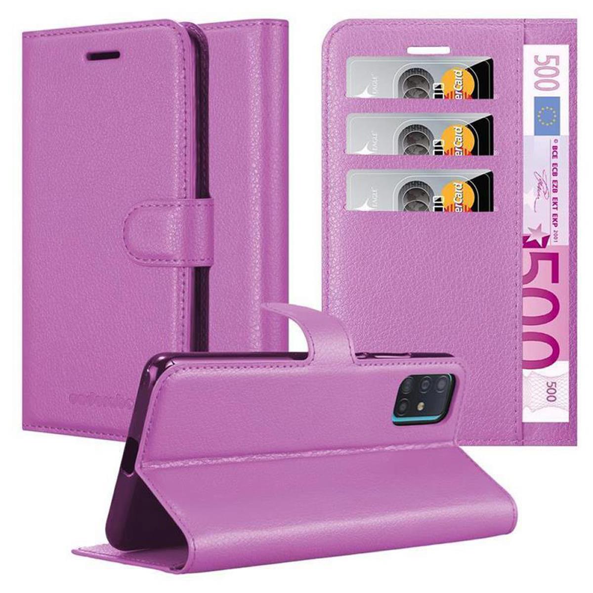 Image of Compatible A51 5g Case Protective Cover With Magnetic Closure, Stand And Card Slot Flip Case Cover Phone Case Book Bag