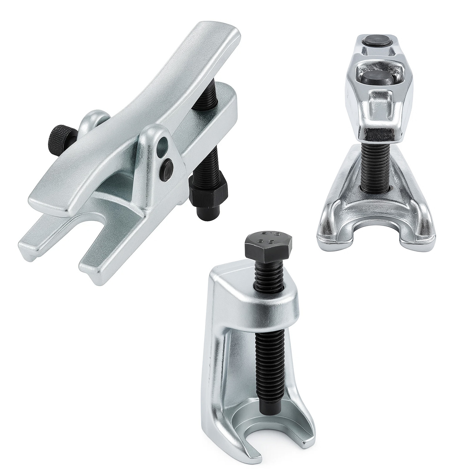 TEMU 3-piece Ball Joint Separator Automotive Repair Tool Set - Conical Pitman Arm Puller Kit For Car Maintenance