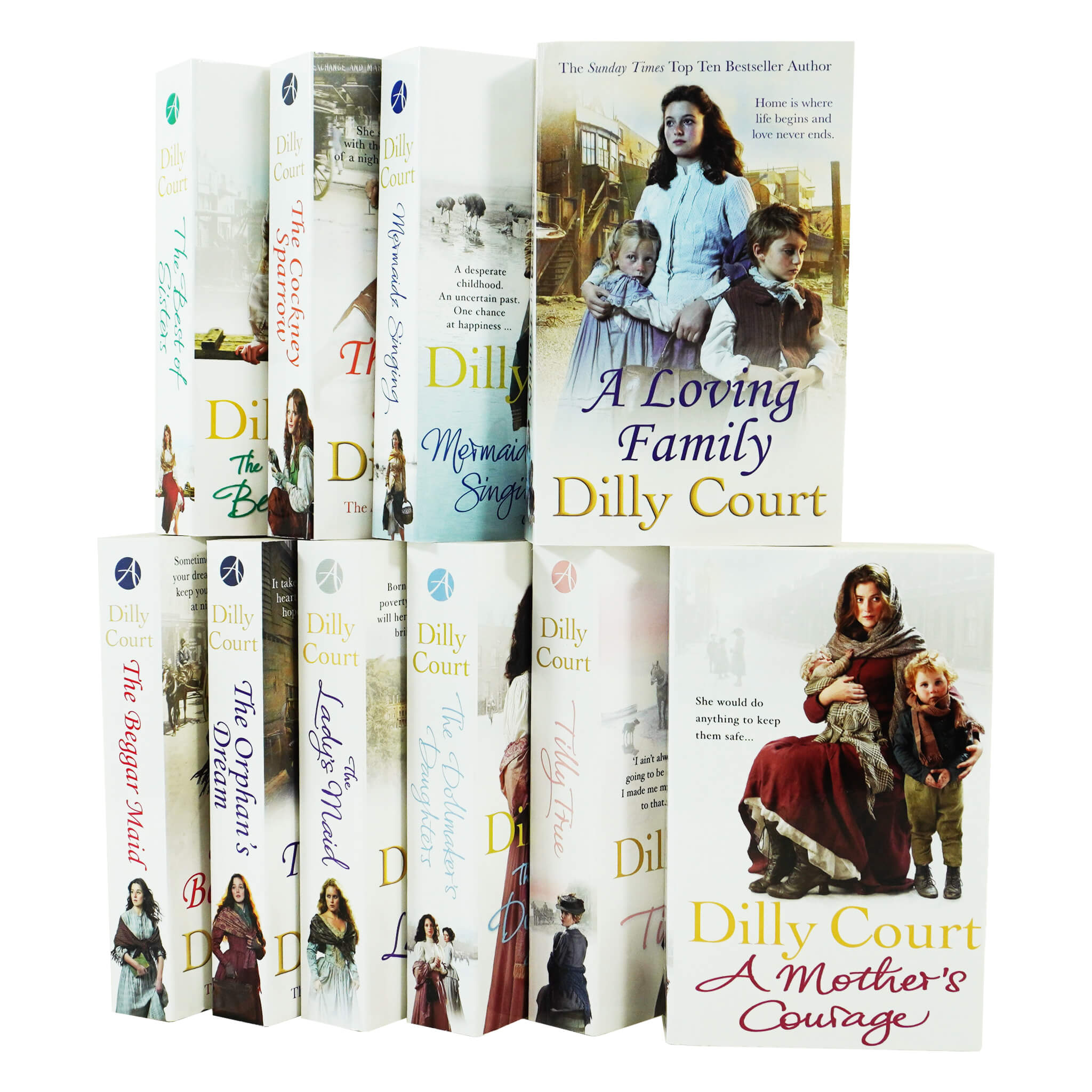 TEMU Dilly Court Collection 10 Books Set - Young Adult - Paperback