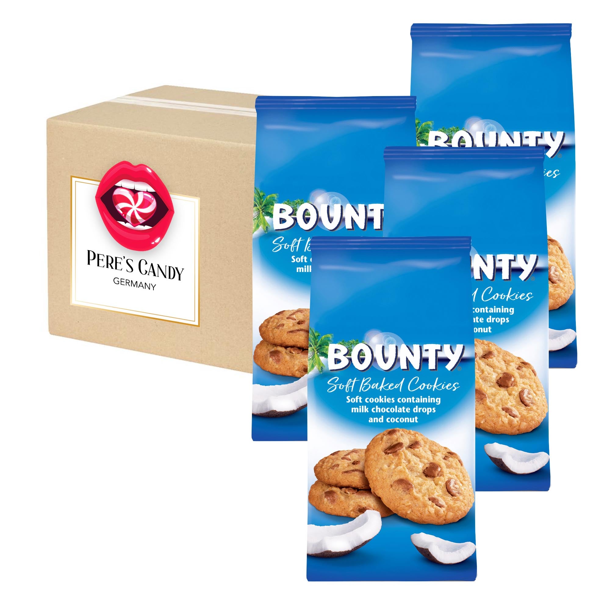 Bounty Soft Baked 4x180g