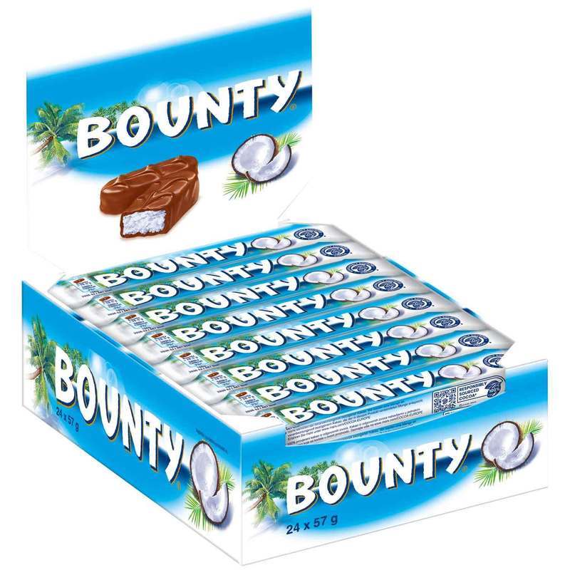 Bounty Double Row 24x 57g