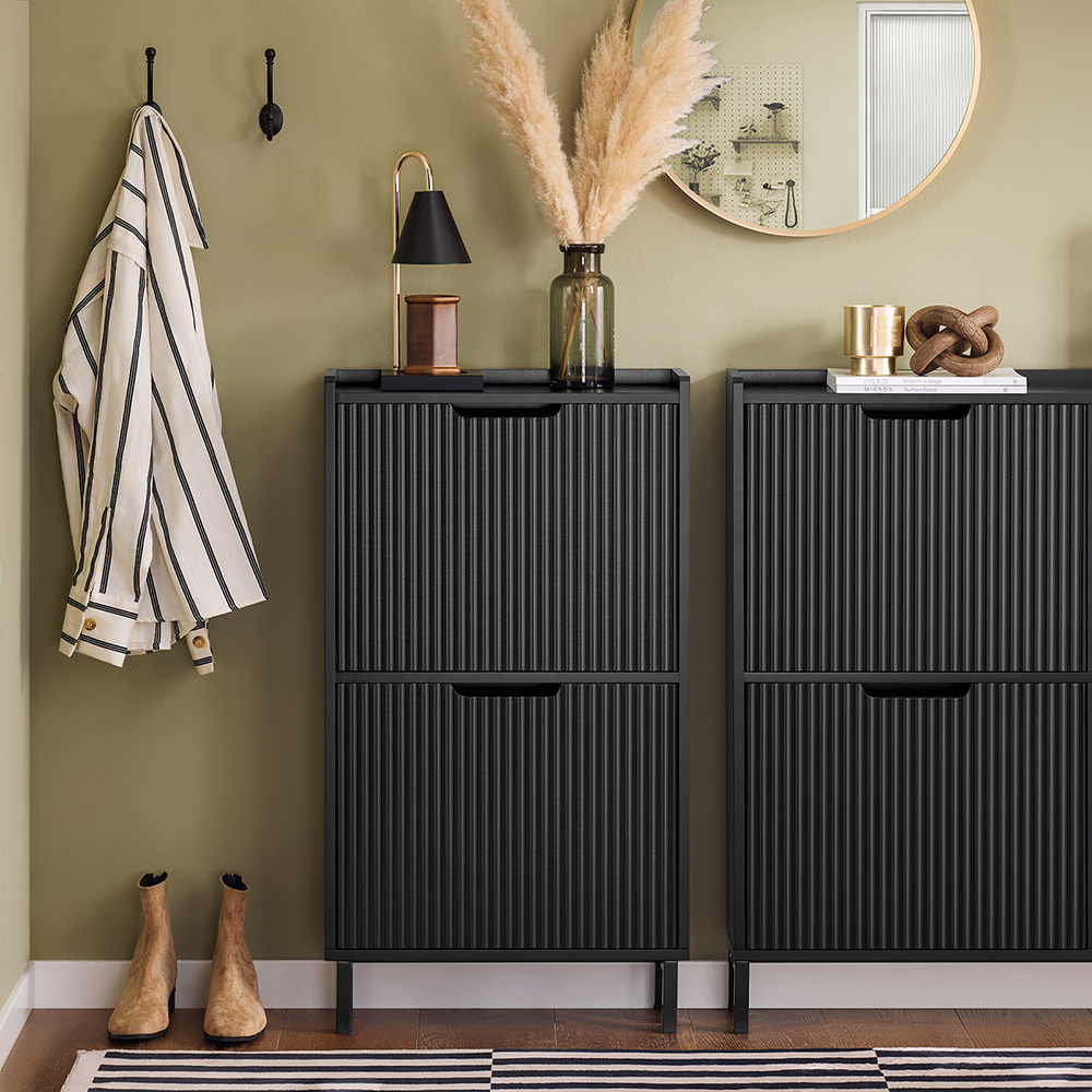 Sobuy Shoe Cabinet Fsr177-sch