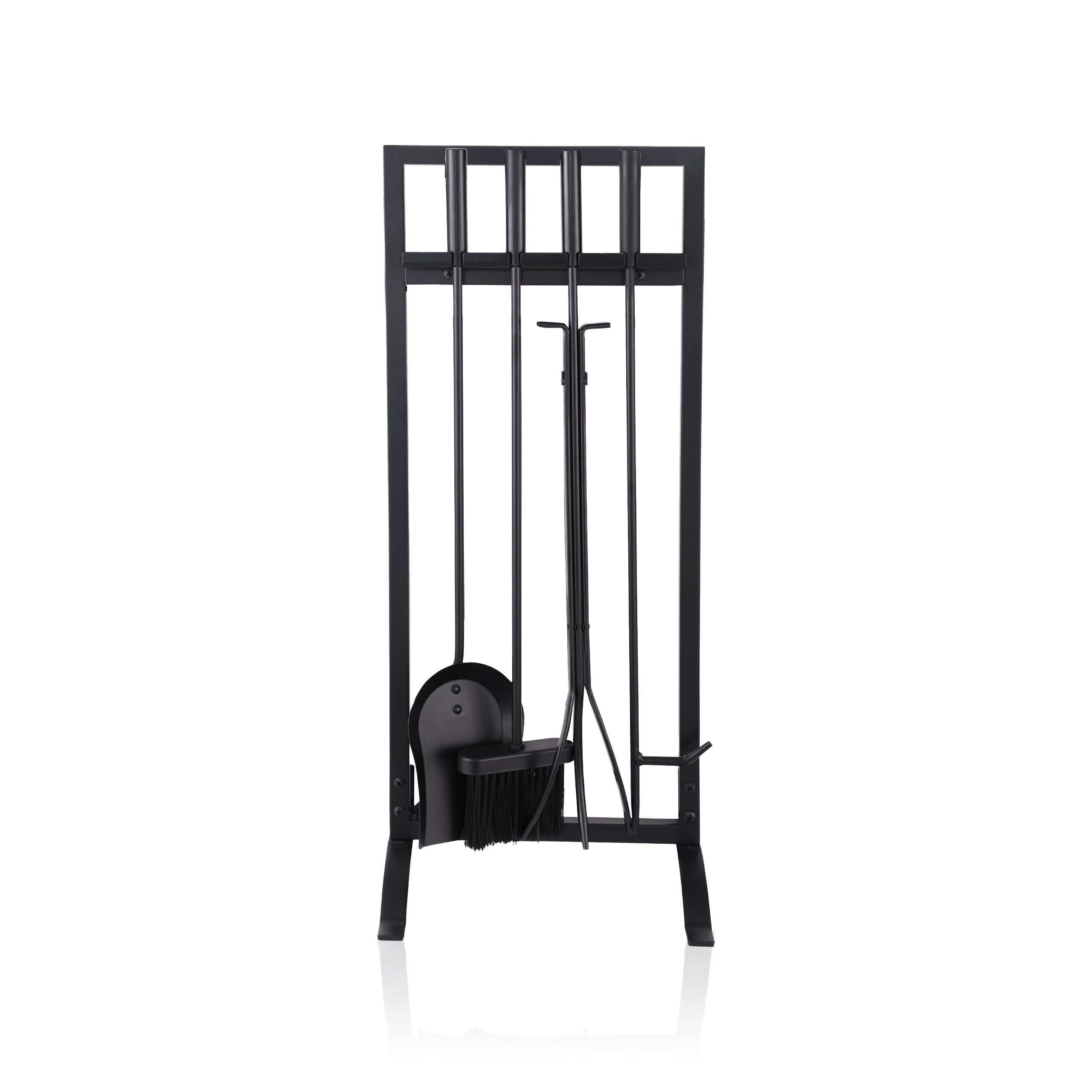 5-piece Fireplace Tool Set In Black