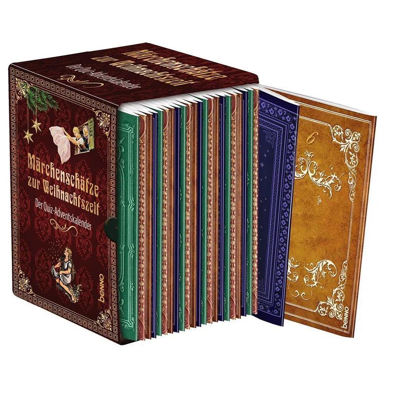 Image of Fairy Tale Treasures For The Christmas Season / The Quiz Advent Calendar / Paperback / German / 2025 / St. Benno Verlag Gmbh