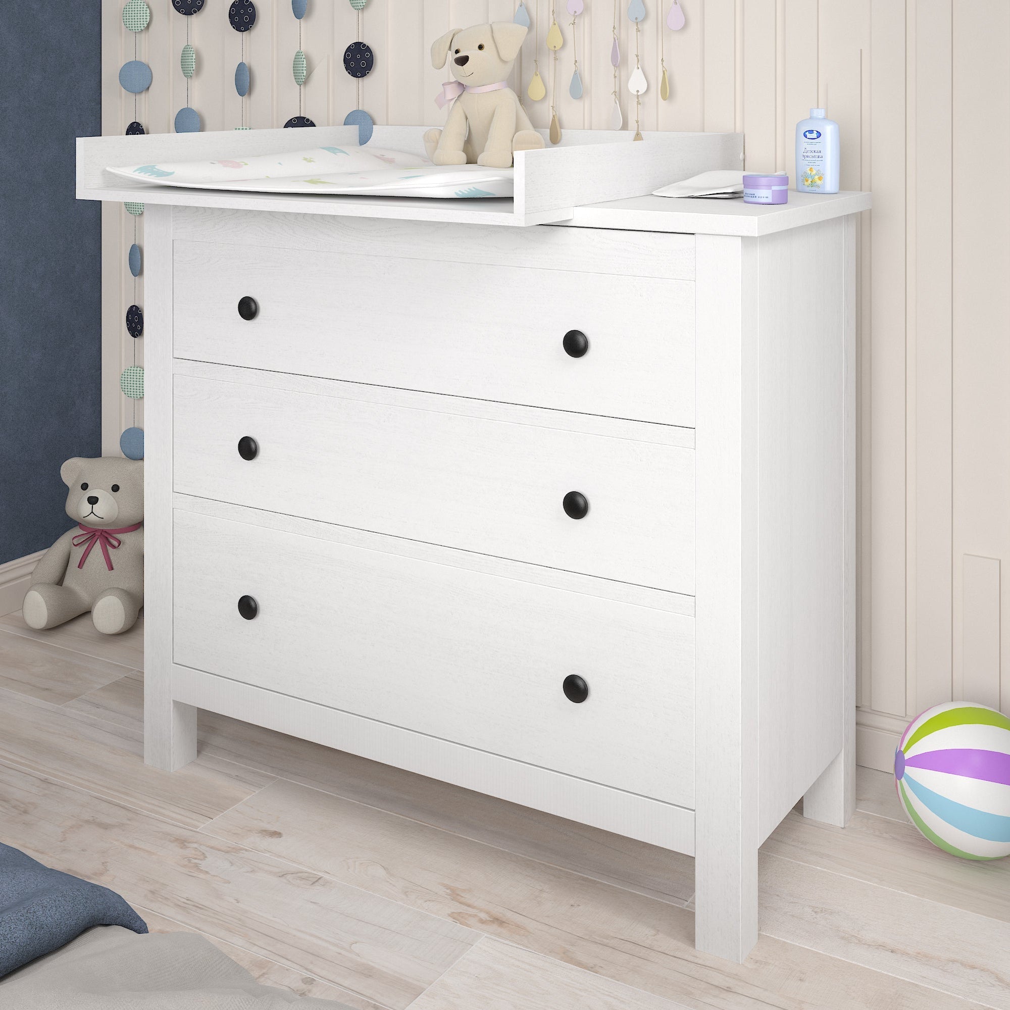 Shefa Kids Changing Top, Universal Compatible with Most Dressers