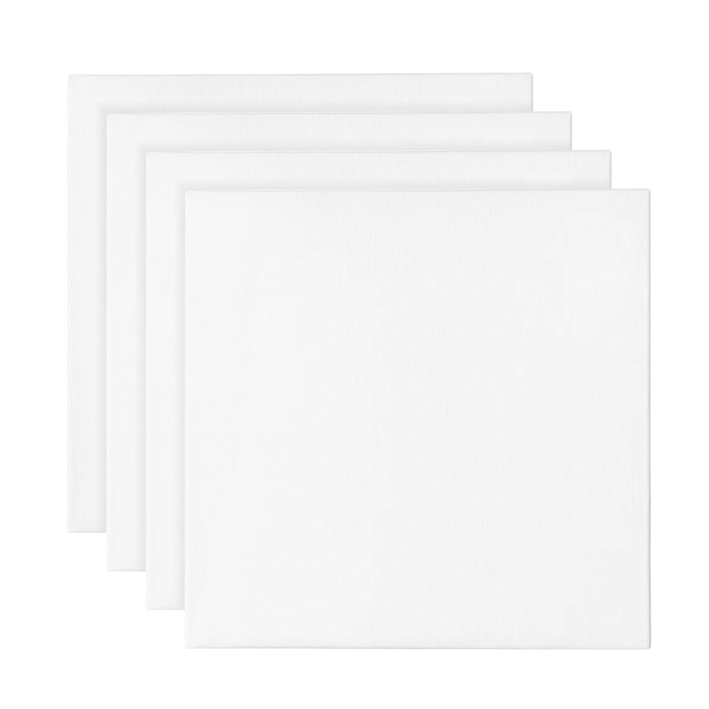 60x60cm Pre-Stretching Frame Canvas 4-Piece Set