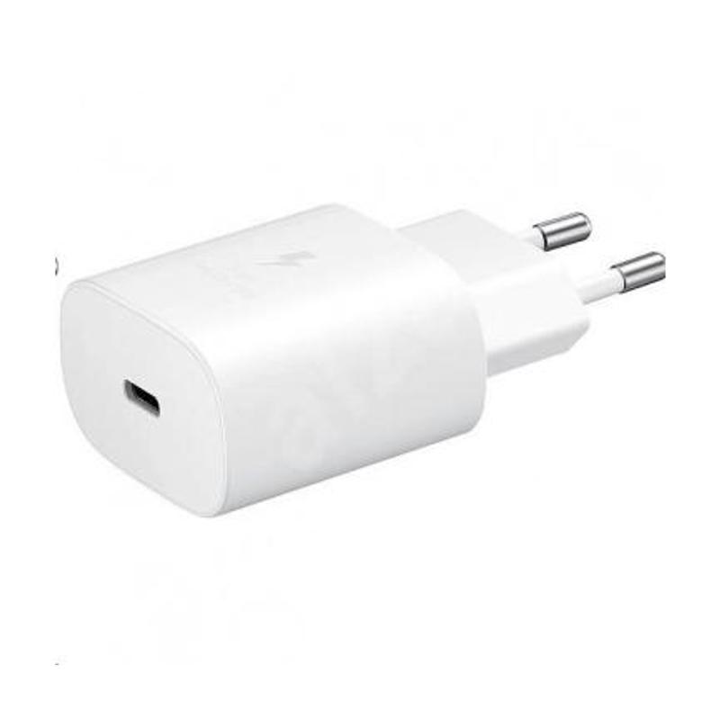 Original 25w Network Charger Ep-ta800, Fast Charging, Usb-c, Compatible , White, Eu, Model Ep-ptu021soawq