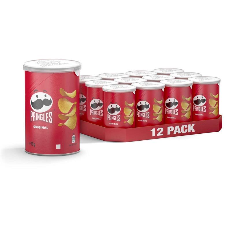 E-shop Pringles Pop & Go Original 12x 70g