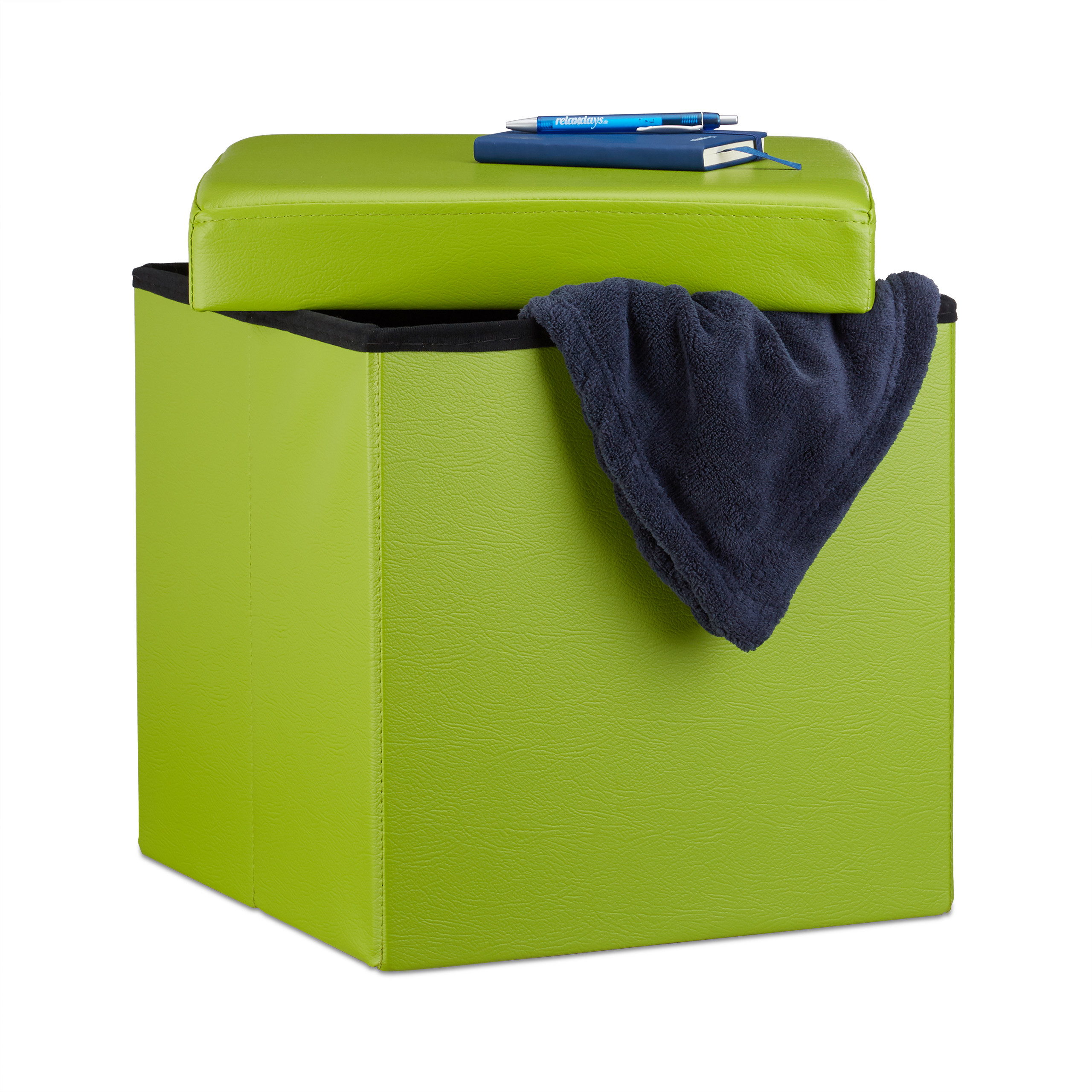 Collapsible Stool - (w)38 X (h)38 X (d)38 Cm