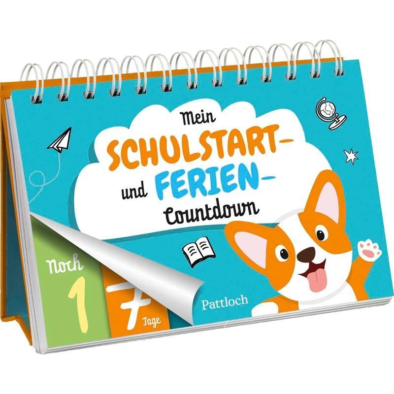 Image of Paperback: My School Start And Holiday Countdown / Pattloch Verlag (german)