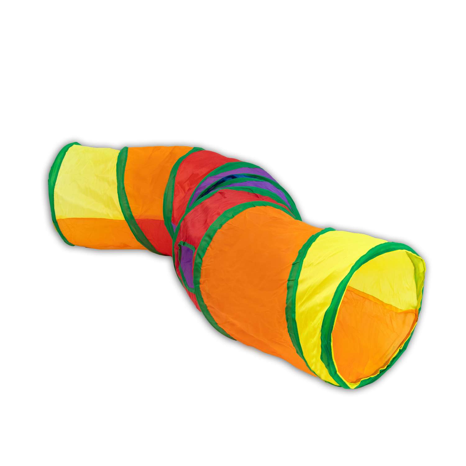 Image of Cat Tunnel 120 Cm Length - 25.5 Cm Diameter - Cat Toy Foldable Toy Tunnel Tube Cave For Rabbits Small Animals For Indoor Outdoor