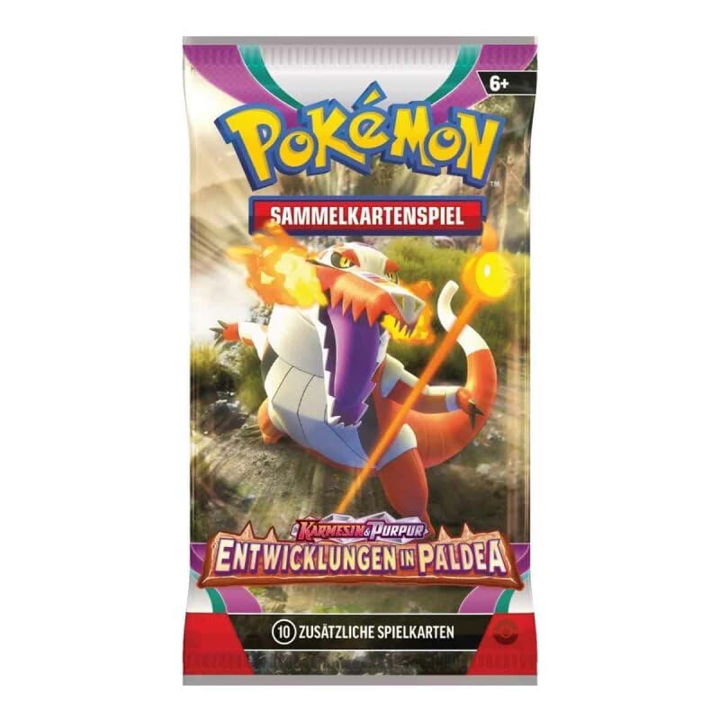 – Evolutions In Paldea (sv02) | Booster | German | 10 Cards