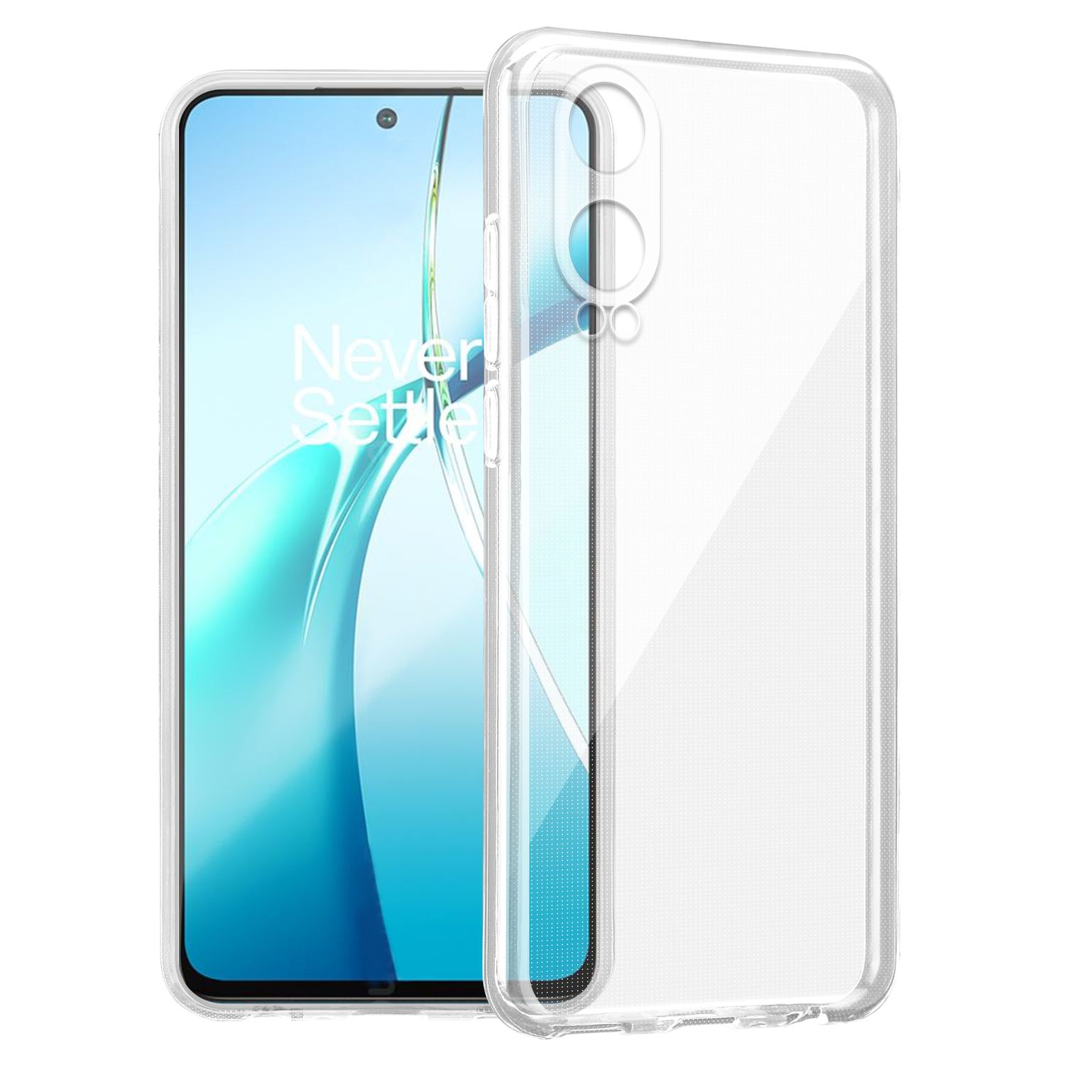 Image of Case Compatible With Oneplus Nord Ce4 Lite / Oppo K12x Protective Case Made Of Flexible Tpu Silicone Back Case Cover Transparent Phone Case