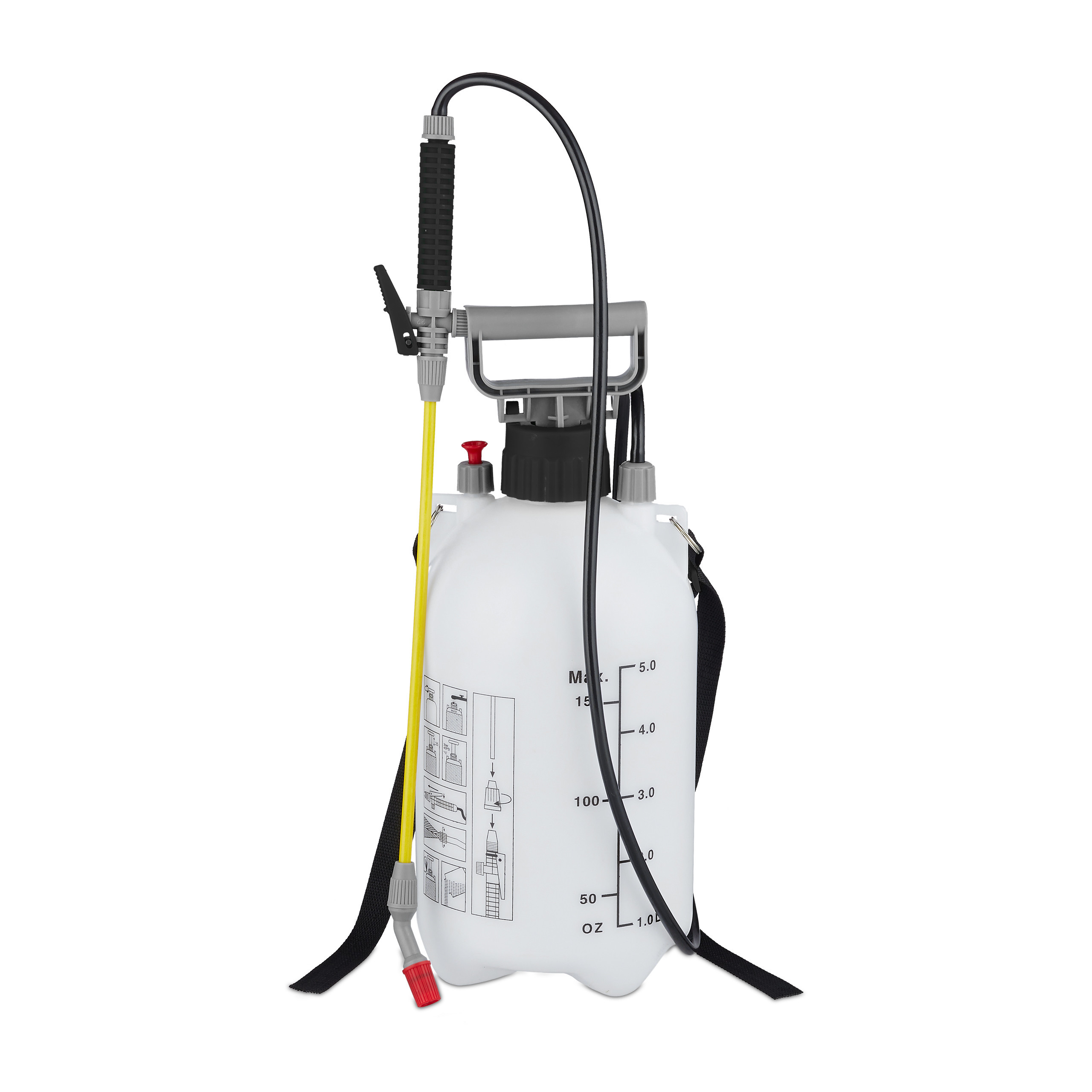 Image of Spray Gun In White/black - 5 L