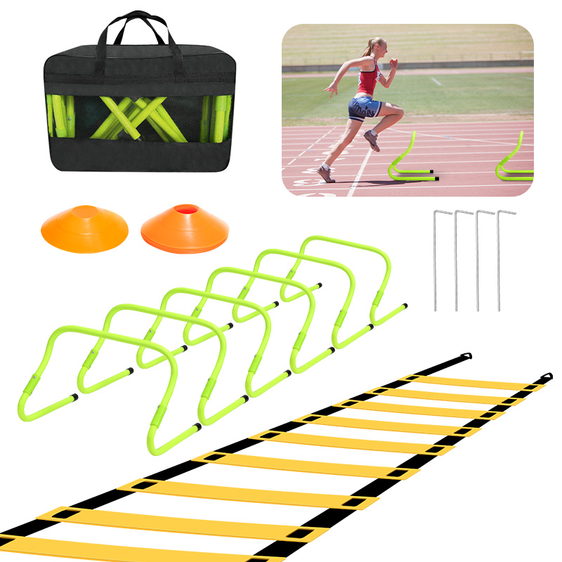 TEMU Football Training Accessories Coordination Hurdles Coordination Ladder Agility Ladder Coordination Hurdles