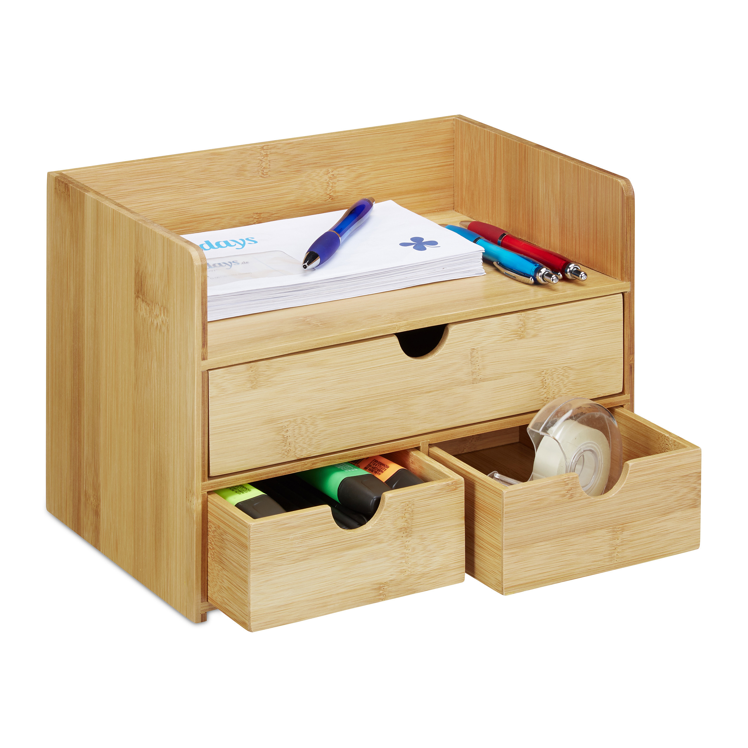 Desk Organizer In Natural