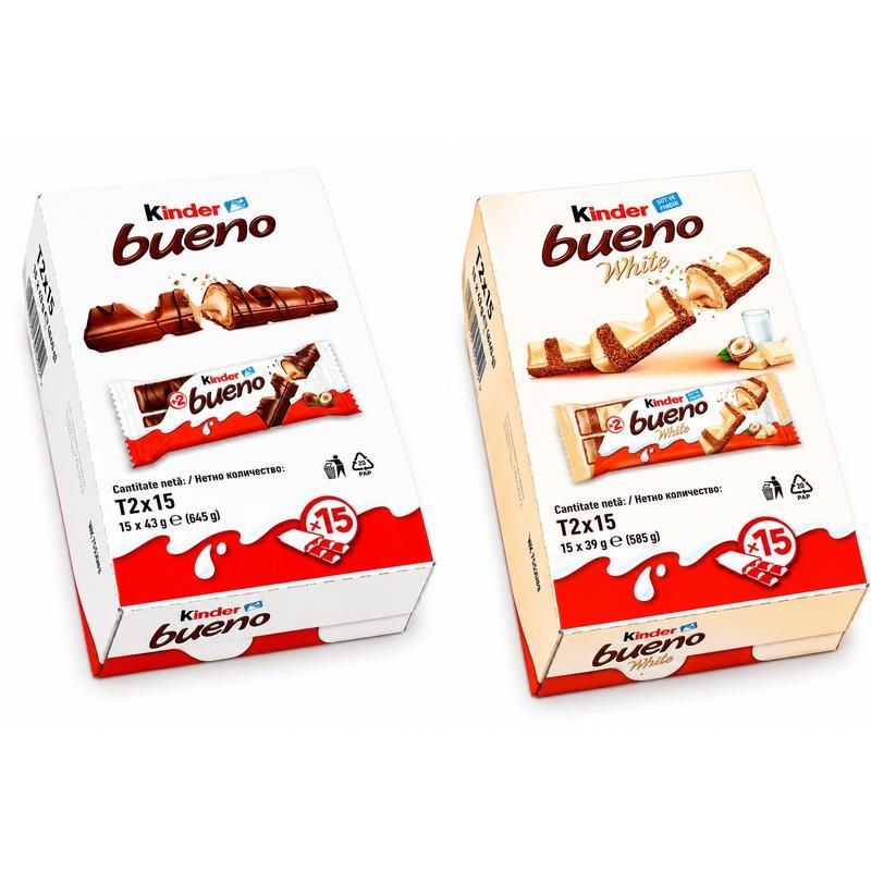 Kinder Bueno & Bueno White Display Bundle!