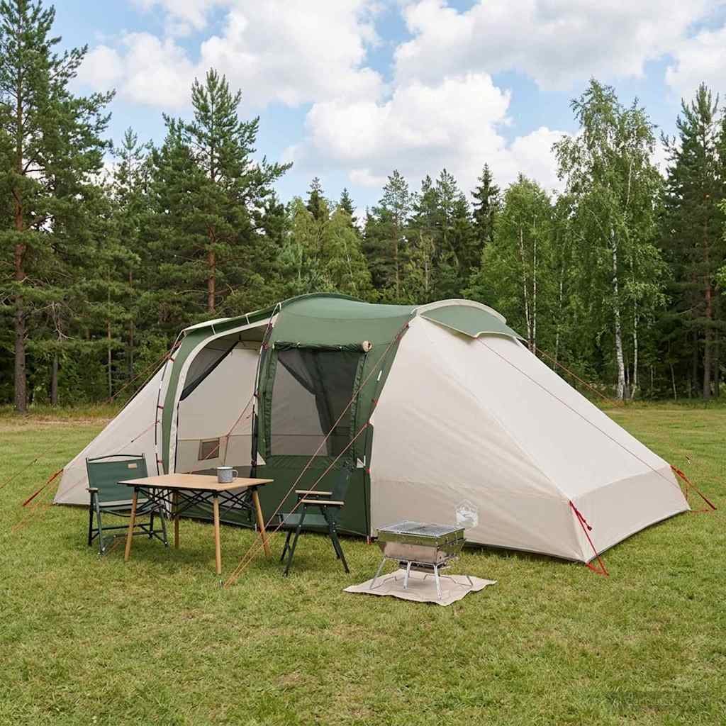 Image of Vidaxl Instant Tent Camping Shelter Outdoor Tent Family Tent Tent Camping Equipment Portable Shelter Camping Gear Outdoor Camping Spacious Tent