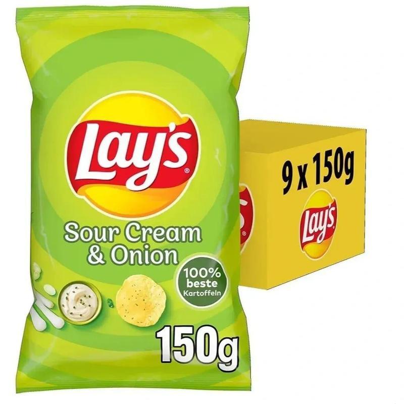 E-shop Lay's Saure Sahne & Zwiebel 9*150g