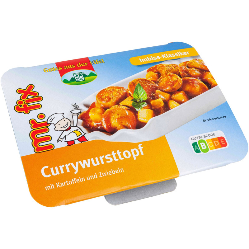Mr. Fix Currywurst Pot, 6 X 350g
