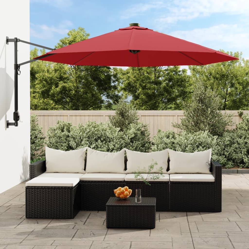Image of Vidaxl Sun Umbrella Sun Umbrellas Garden Umbrella Sun Umbrella Terrace Wall Umbrella Wall Sun Umbrella Terrace Wall Umbrella Wall Garden Umbrella Sun Umbrella Wall Mounting