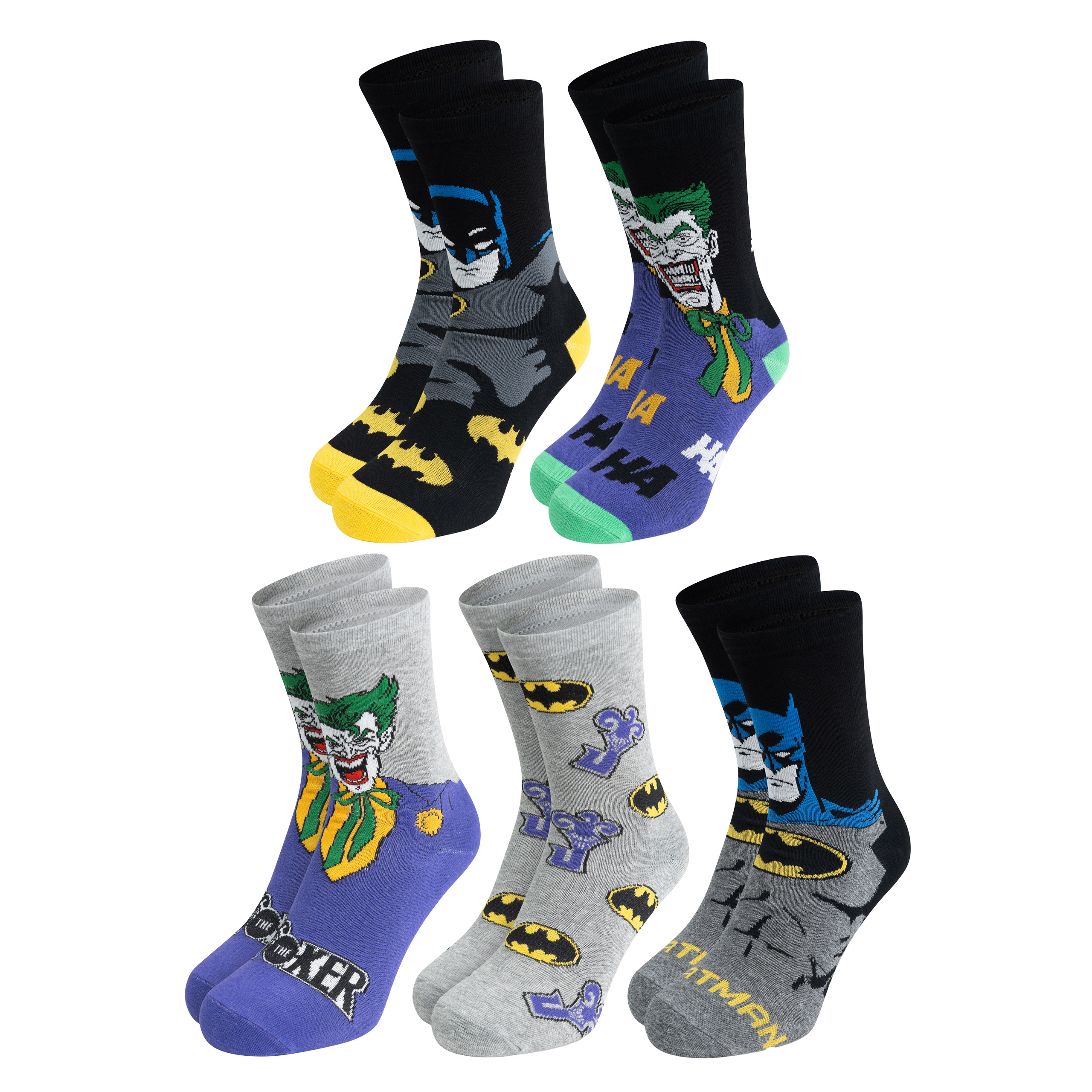Comics Batman & For Men - Men's 40-45 (5-pack)