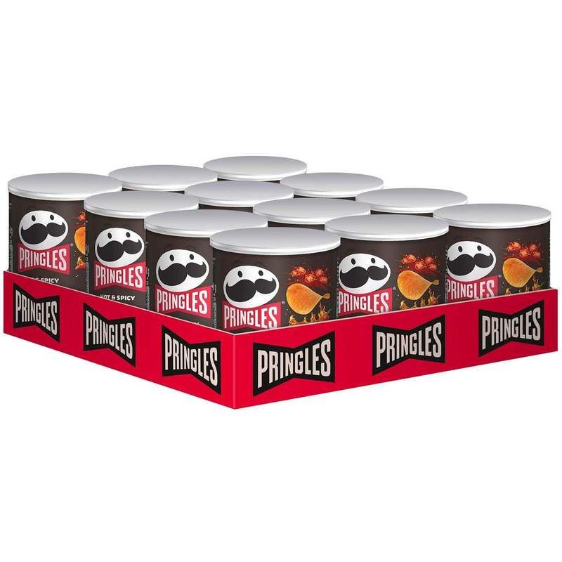 Pringles Hot & Spicy Mini 12 X 40g