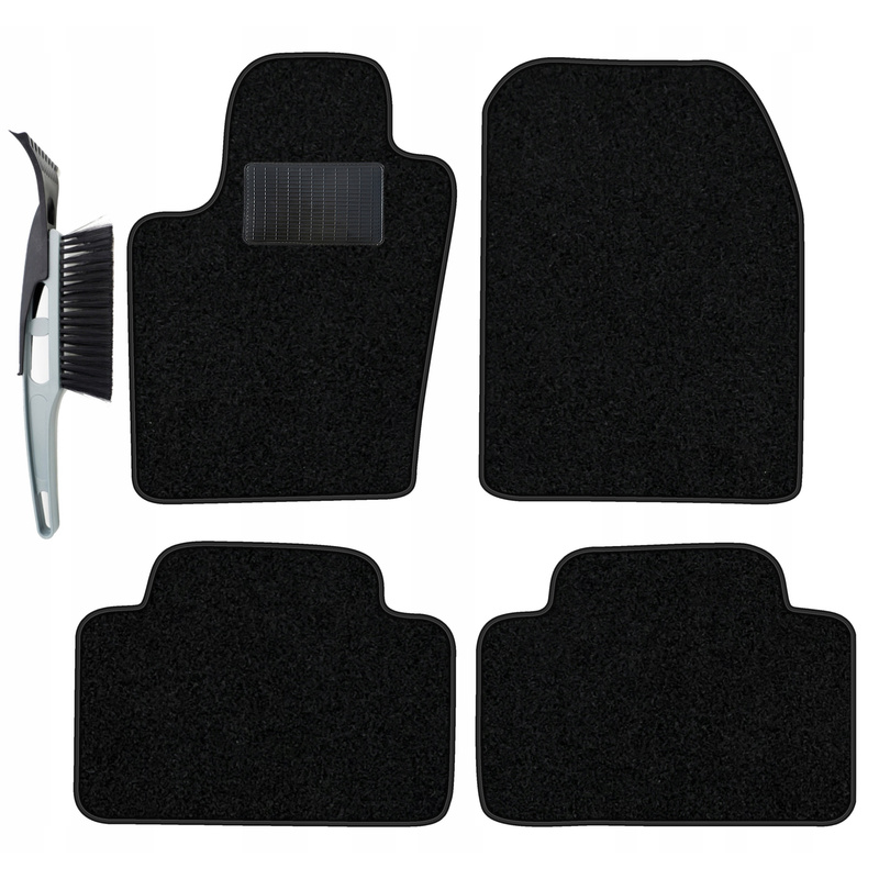 Velvet Car Mats Set Compatible With Grand Cherokee Iv 2011-2021