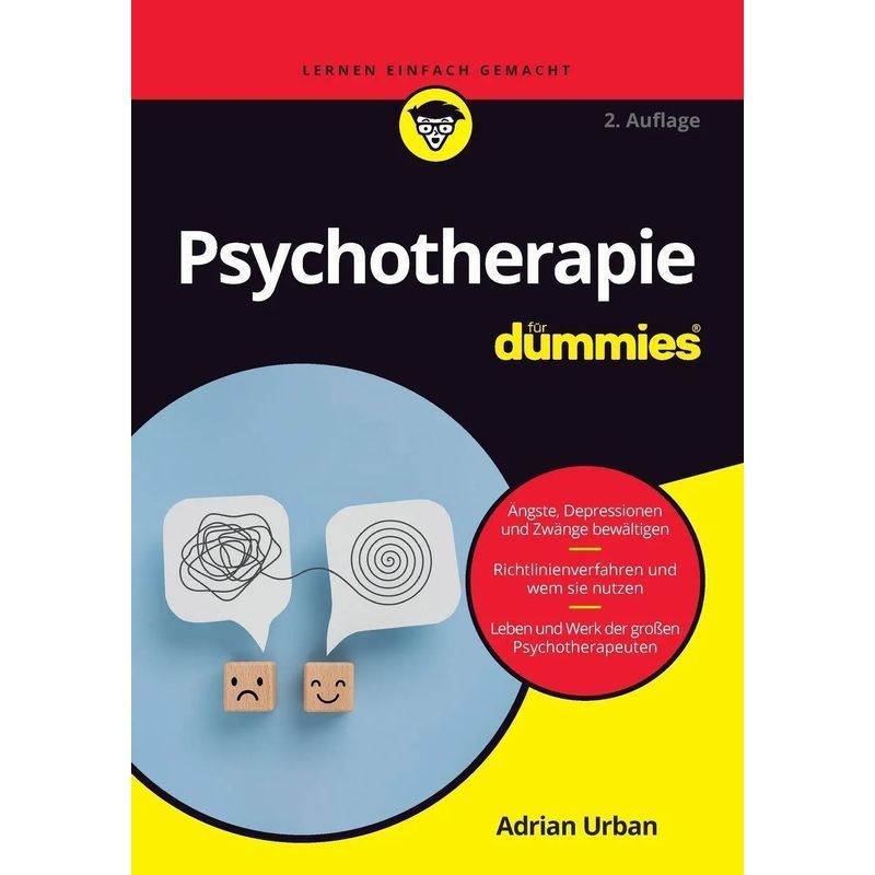 Image of Psychotherapy For Dummies - Paperback - Adrian Urban - For Dummies - 366 Pages - German - 2025 - Wiley Vch Gmbh - Ean 9783527723102
