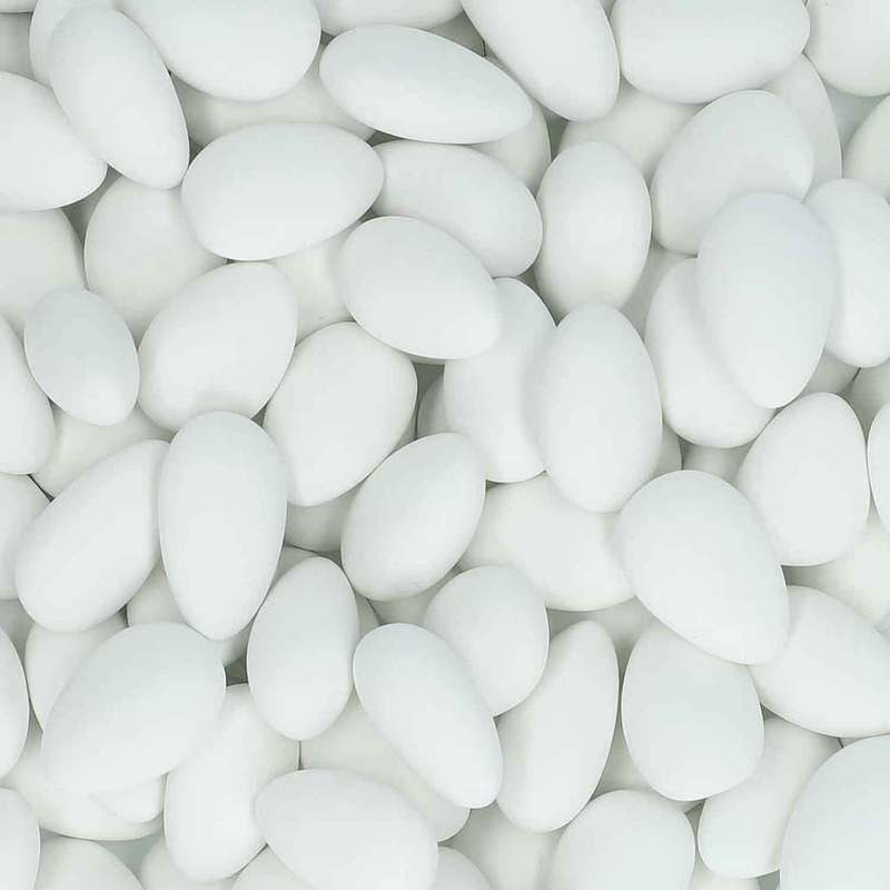 Image of Agilus Sugar-coated Almonds, White, 750g
