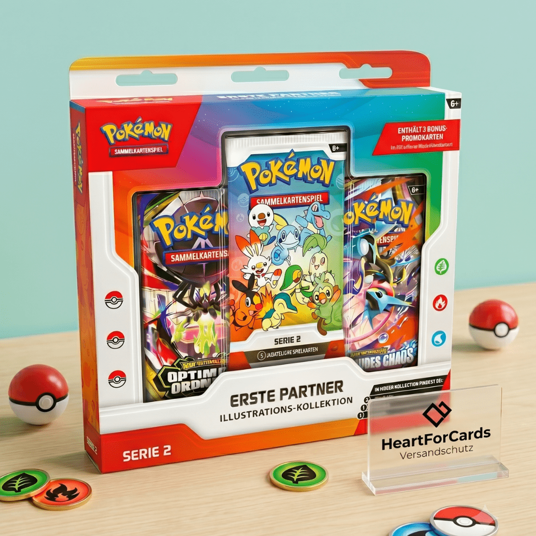 First Partner Collection German – Cards, Booster Packs & Sticker Sheets