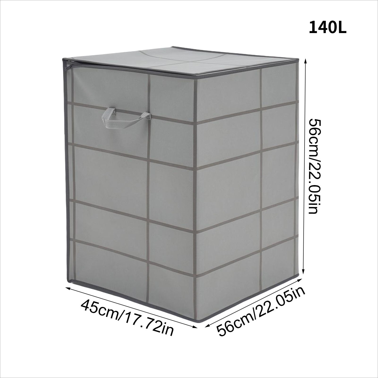 3 Pack Large Capacity Storage Bags - Heavy Duty Packing Totes