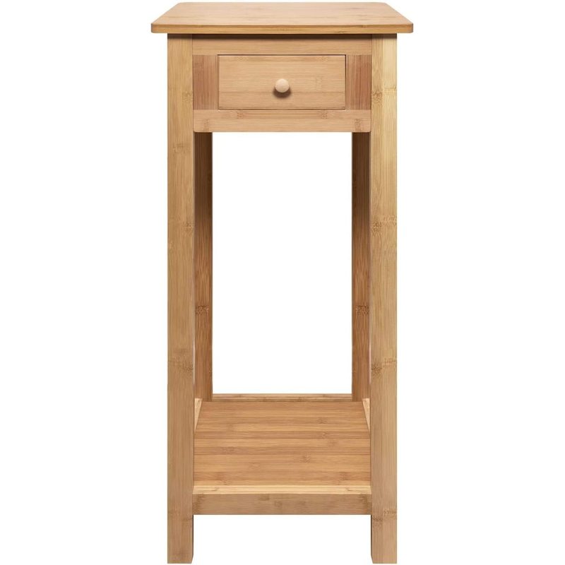 Wooden One Drawer Slim Console Table with Vintage X-Frame Sides - Black or White | Wowcher