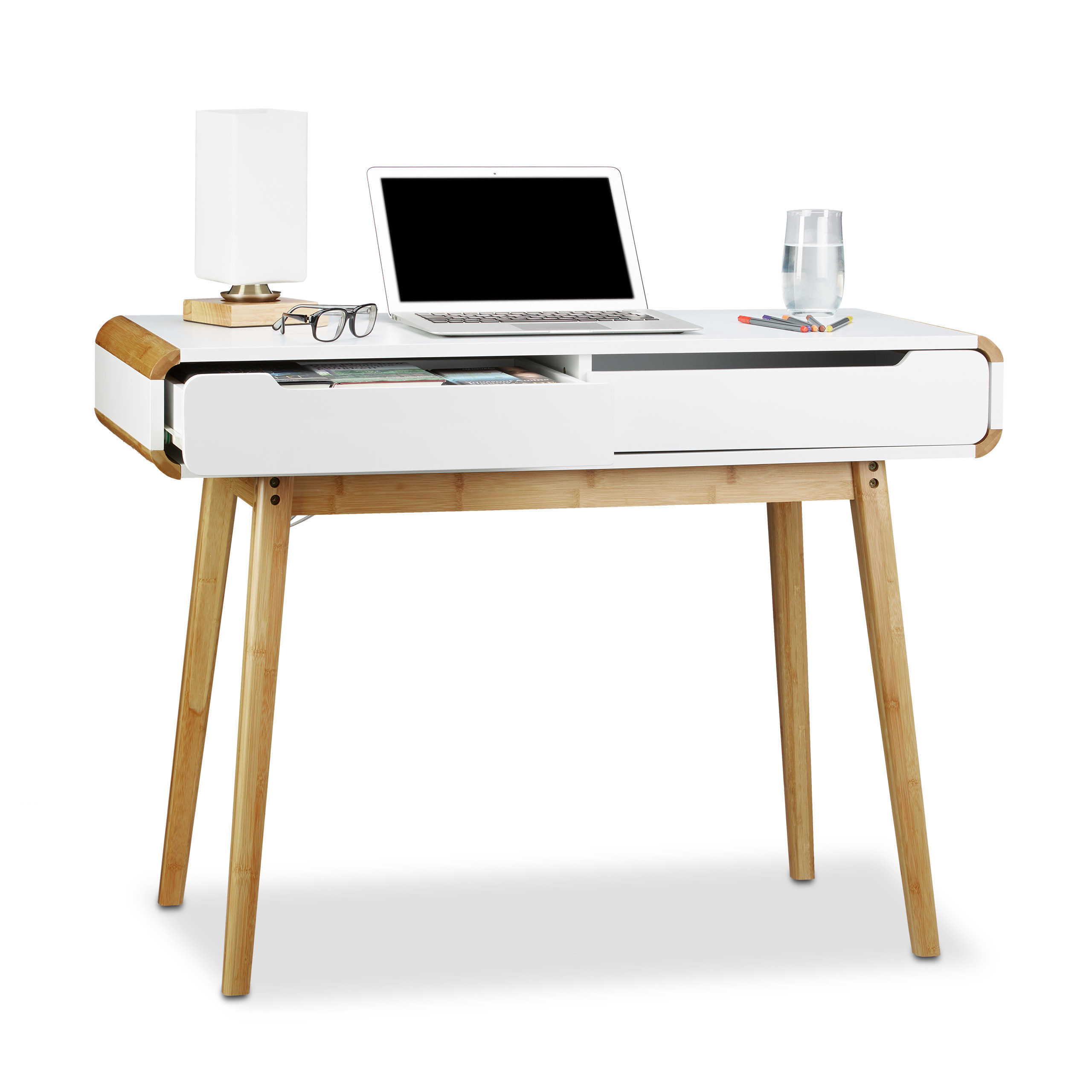 White Desk - (w)100 X (h)73 X (d)