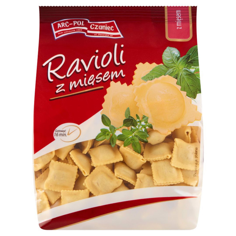 Arc-pol Ravioli With Meat 250 G