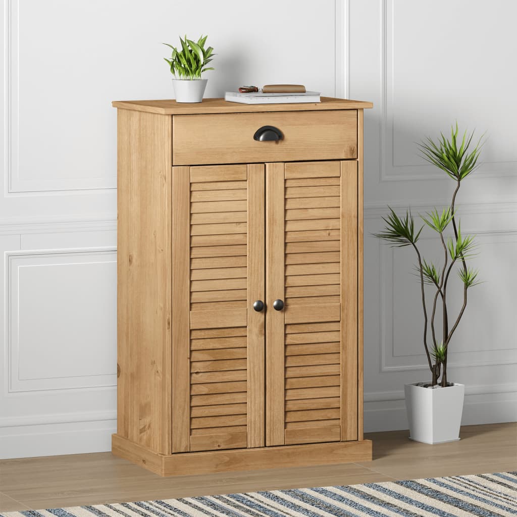 Vidaxl Shoe Cabinet, Shoe Storage, Shoe Rack, Wooden Shoe Organizer