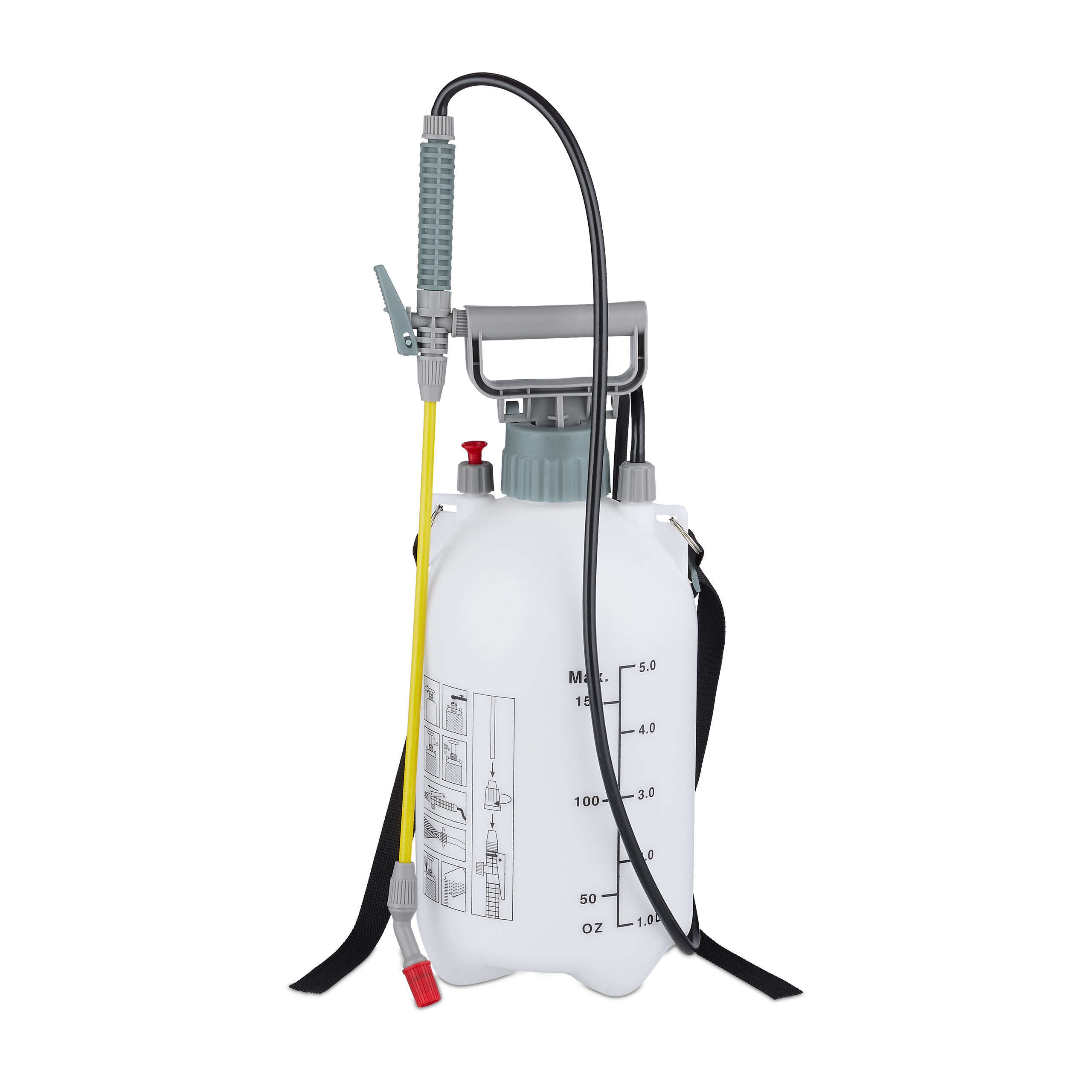 White/gray Pressure Sprayer - 5 L