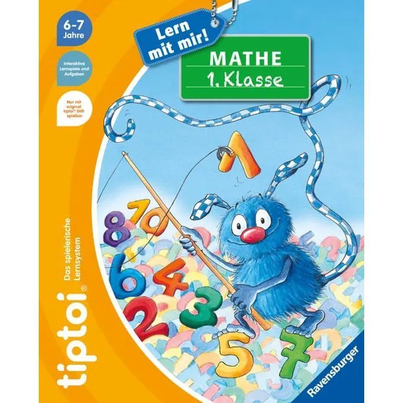 Image of Tiptoi Learn Math With Me 1st Grade - Kai Haferkamp - Book - Tiptoi Learn With Me - 40 Pages - German - 2023 - Ravensburger Verlag - Ean 9783473492848